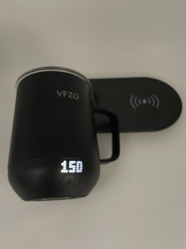 VFZO Mug 12oz temperature Control Smart Mug Black Color Open Box - Picture 15 of 18