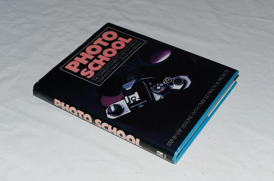 Michael Freeman - Photo School 1982 Hardback Book Film Camera - Image 2 of 4