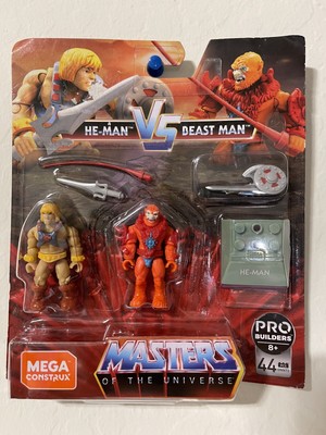 MEGA Probuilder Masters of the Universe He-Man Vs Beast Man Construction Set