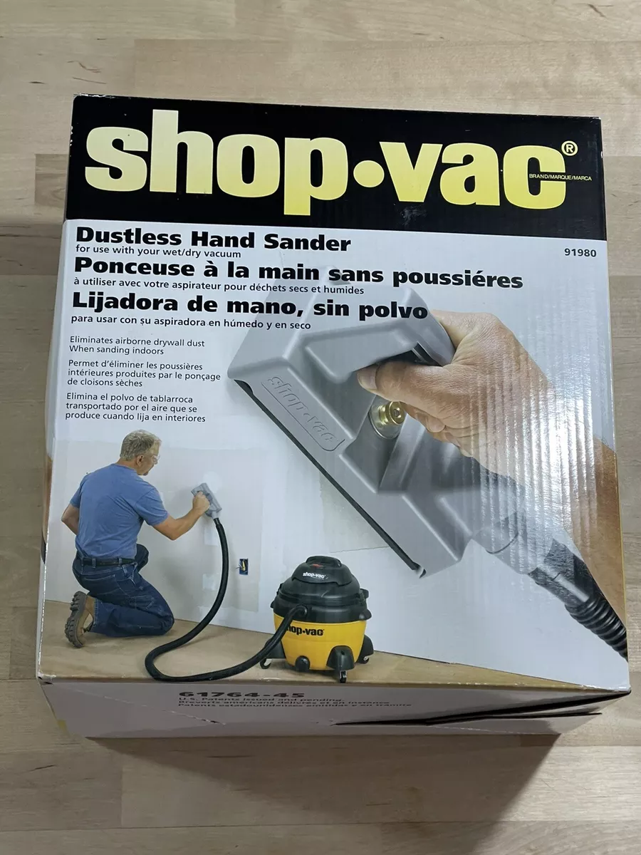 Dustless online palm sander