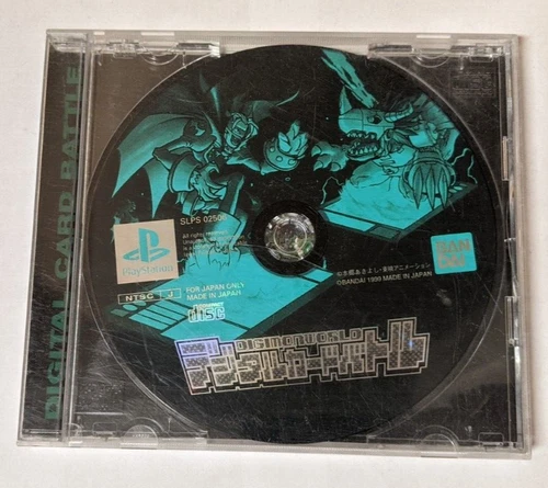 Digimon World: Digital Card Battle [Sony PlayStation - SLPS-02506] Japanese