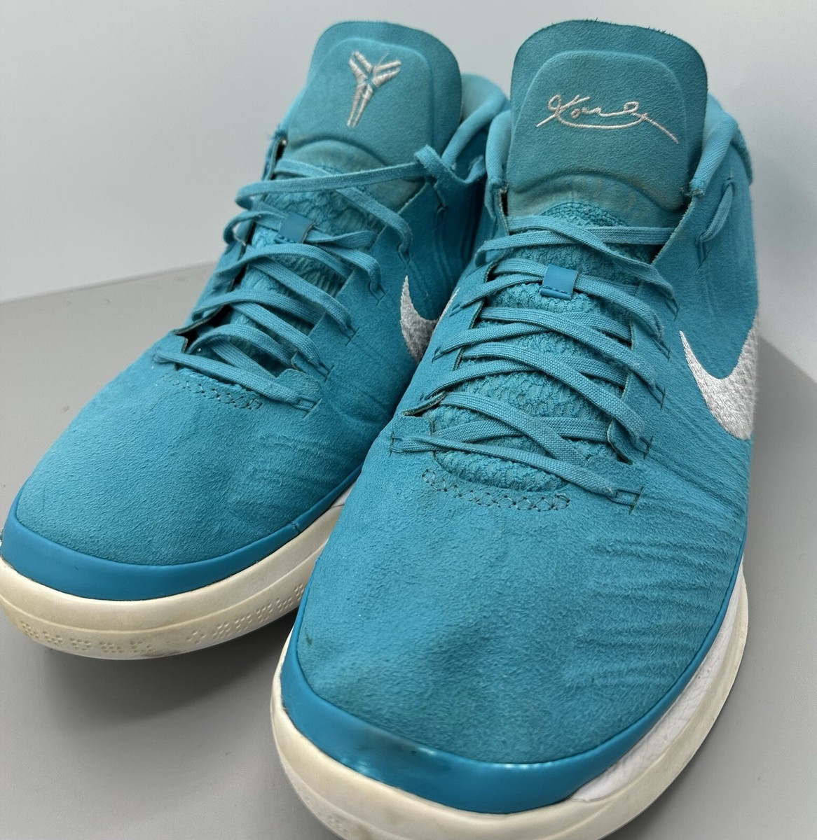 Rare Nike Kobe A.D. Mid Rapid Teal Black Mamba Lakers 942521-404