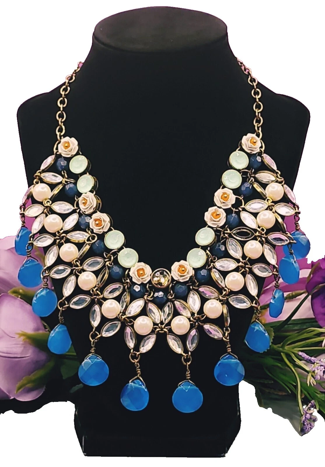 Anthropologie Flowers & Plants Fashion Necklaces & Pendants