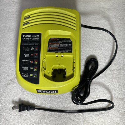 Ryobi One+ Plus Charge Center - 18 Volt Battery Charger - P113 - Tested Working!