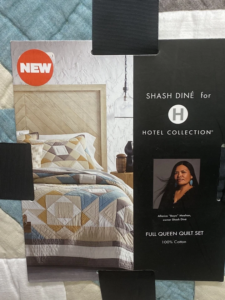 Juego completo de 3 edredones y fundas Hotel Collection Mesa Queen nuevo Foto 4 de 4