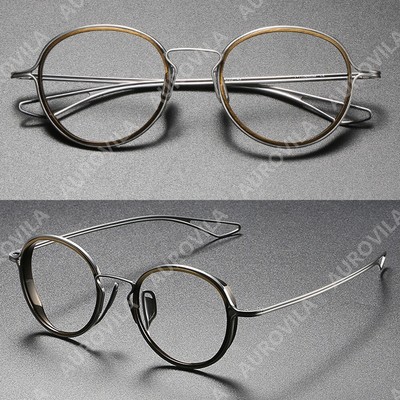 Premium Retro ReadersOval Titanium Photochromic Reading Glasses +0.5~6.0