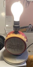 Coca Cola Bottle Cap Table Desk Lamp 1997 Coke