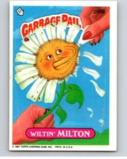 1987 Topps Garbage Pail Kids Series 8 #296B Wiltin' Milton  V73484