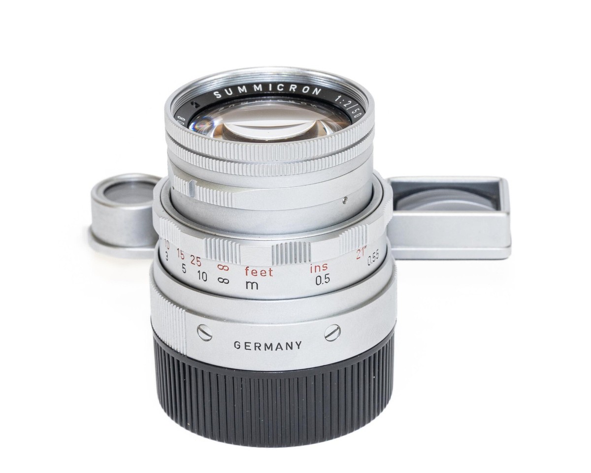 Ex+ Leica Summicron 50mm f/2 DR Rigid M Mount Lens 235xxxx For M2
