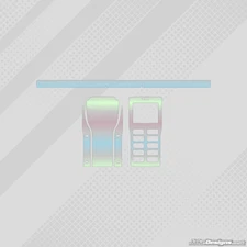 RAINBOW CHROME STYLE GEL COAT FULL WRAP STICKER KIT FOR UNIPRO STOPWATCH KARTING