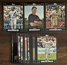 2007 Topps San Francisco Giants Team Set