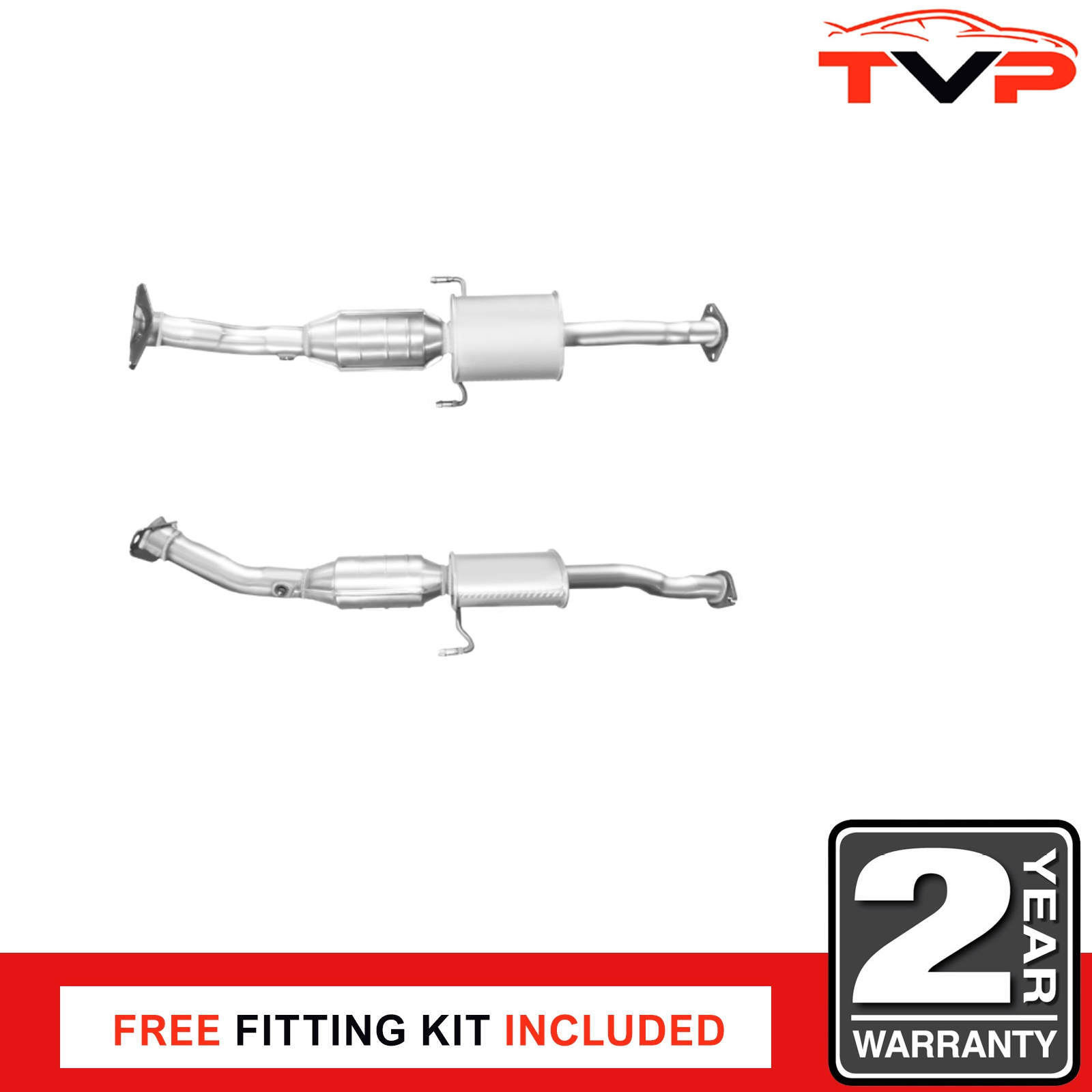 BM Catalytic Converter For Toyota Auris 2015-2018 Euro 6 1.2 Approved BM92353H
