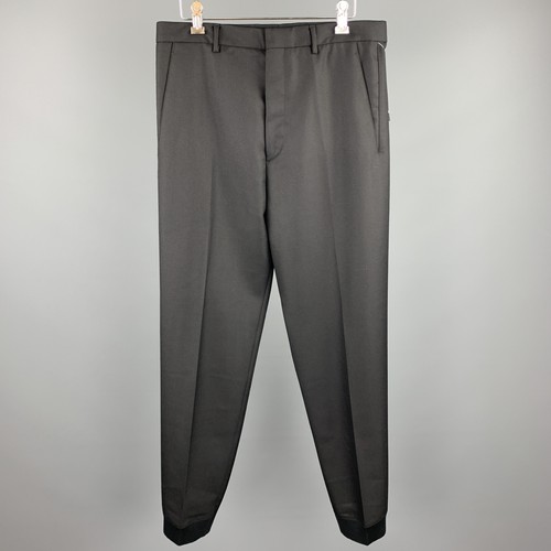 Pantalon Habillé Noir Femme à Poignets - Taille 13 (Juniors), Occasion En Excellent état