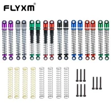 FLYXM 48MM Shock Absorber Threaded Shock for 1/24 RC Car Axial SCX24