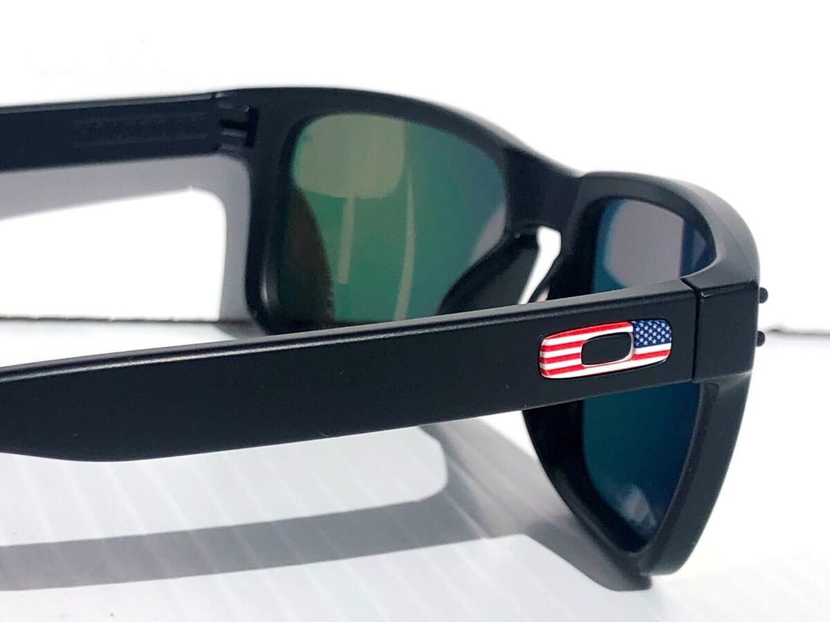 NEW* Oakley Holbrook USA Flag POLARIZED Galaxy Blue Iridium