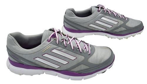 Scarpe da golf Adidas taglia US 9,5 Adizero donna sportive III Q46906 grigio viola - Foto 1 di 9