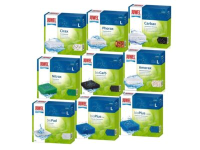 Juwel Filtermedien 9er Set Größe L Filterwatte Filterschwamm Vorfilter Süßwasser