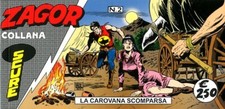 fumetto ZAGOR LE STRISCE II Serie n 2 LA CAROVANA SCOMPARSA - BONELLI EDITORE