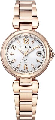 Citizen xC HAPPY FLIGHT EC1037-51A Eco-Drive Radio Analog Women Watch