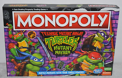 Monopoly Teenage Mutant Ninja Turtles: Mutant Mayhem Edition – Hasbro Pulse