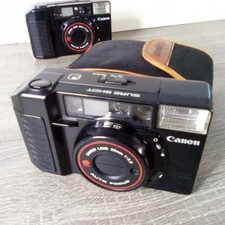 Canon Sure Shot AF35M II 38mm f 2.8 Lens Auto Focus Film Camera Case 1 For Part