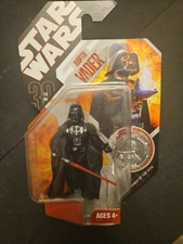 Star Wars 30th Anniversary Coin Album w Darth Vader Action Figure Coin 2006 New
