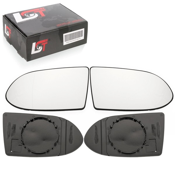 2X Seitenspiegel Glas Links Rechts AsphäRisch Konvex Set FüR Opel Zafira A F75-image
