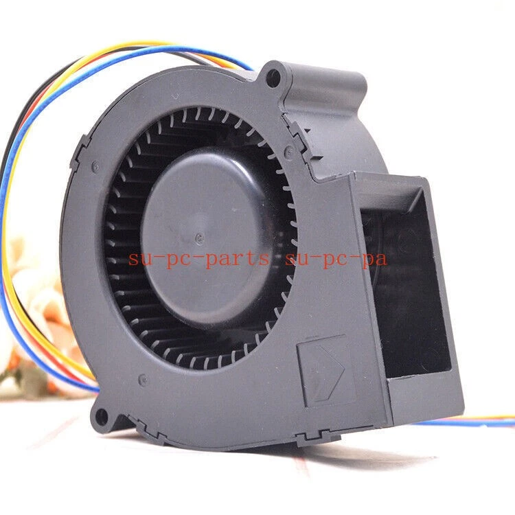 For Delta BFB1012EH 12V 2.94A 3 Wires Dual Ball Bearing Turbo Centrifugal FAN - Image 4 of 4