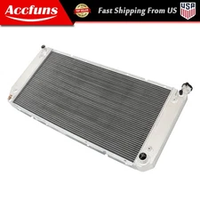 Aluminum Core 3Row Radiator For 88-99 Chevy C/K Truck 1500 2500 3500 5.7L V8