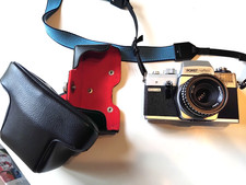 PORST Camera Reflex Retro Spiegelreflexkamera CX 4 Vintage Tasche Gurt