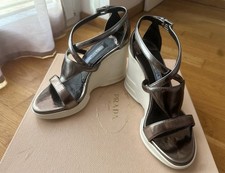 Prada Sandalen mit Keilabsatz/ Plateau/ Runway wedges/ In Größe 35 / sehr gut