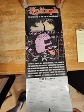 Epitaph Records 1999 Calendar promotional poster  NOFX The Cramps