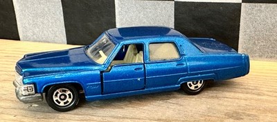 Vintage Tomica Tomy Cadillac Fleetwood F2 Metallic Blue (1976)