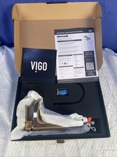 Vigo VG01041MG Paloma Single Handle Bathroom Faucet - Matte Brushed Gold
