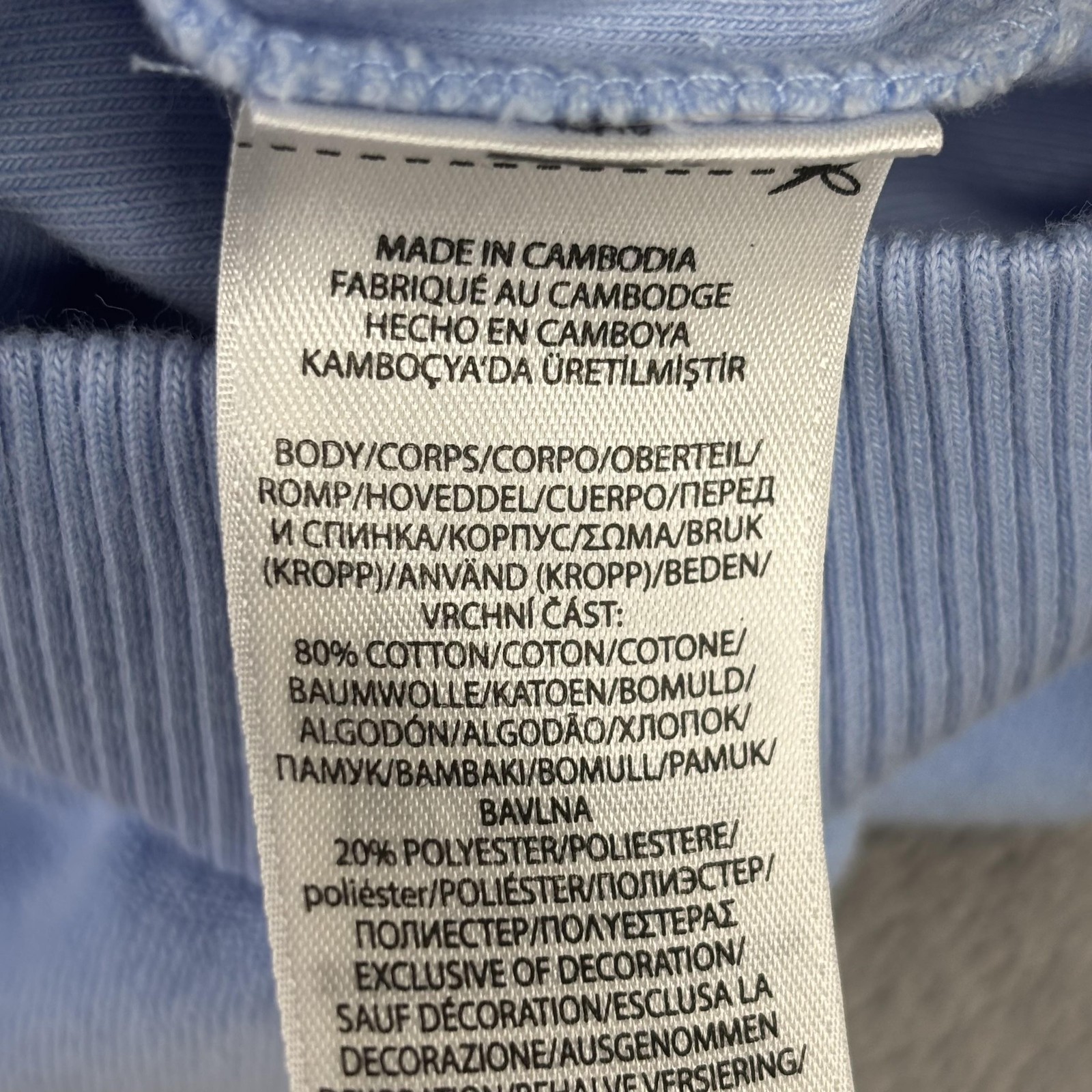 Polo Ralph Lauren Shirt Girls Small 7 Blue Terry Short Sleeve Flesh Pony Logo thumbnail 11