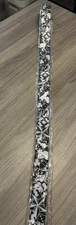 Men’s XL Leather Black And White Graphic Belt XL