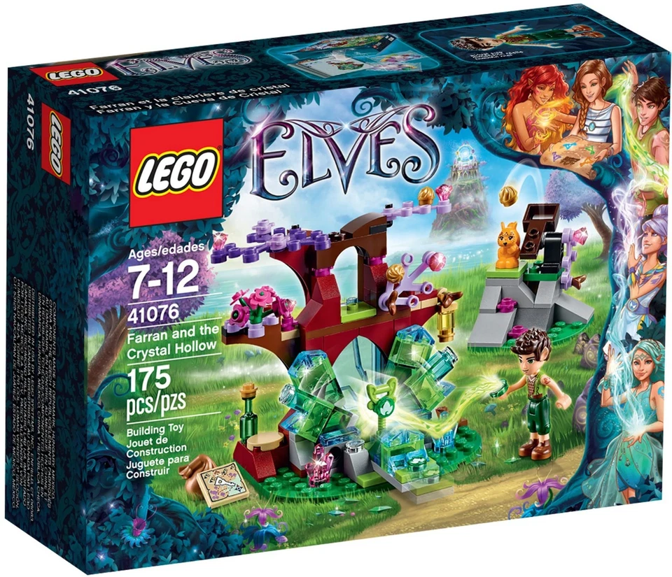 *Nuevo (ISB)/Retirado* Lego Elves [41076] Farran & the Crystal Hollow, 175 piezas 7-12 años Foto 2 de 4