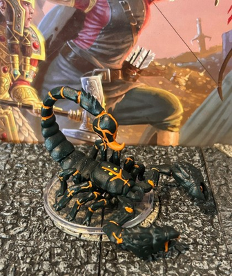 #ad Magma Scorpion Pathfinder Planar Perils Damp;D Miniature Dungeons Dragons 33 large $5.29