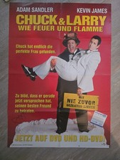 ADAM SANDLER SIGNED AUTOGRAPH IN PERSON LARGE POSTER CHUCK & LARRY ACOA
