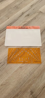 STANDARDGRAPH Zeichenschablone Planzeichen II No. 7358