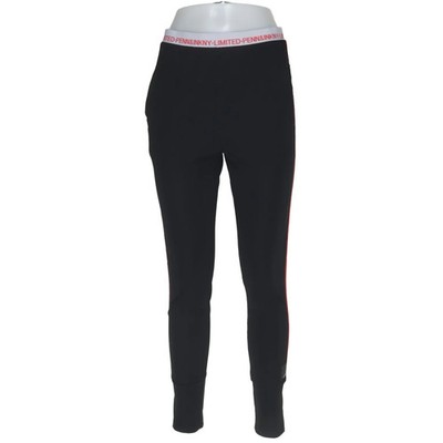 Penn & Ink N.Y, Sportleggings, Größe: 38, Schwarz/Rot, Elasthan/Polyamid #Y8X