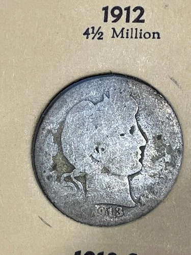1913-S Barber Quarter