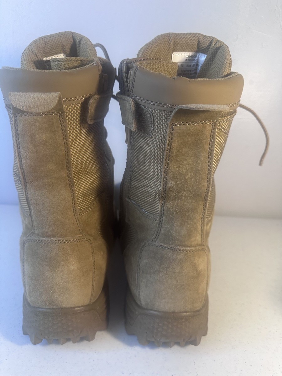Condor Mens Gordon Combat Zip Coyote Brown Tactical Boots Sz  display picture 3