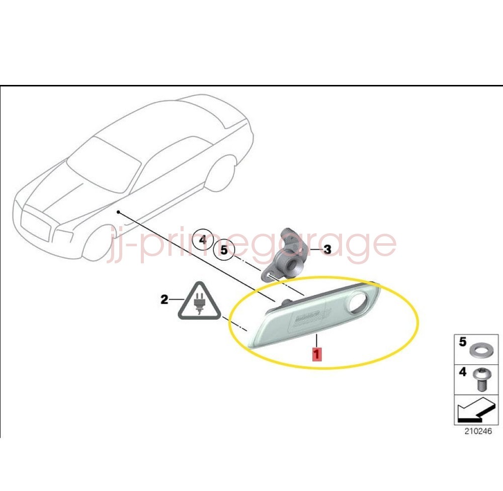 For Rolls-Royce Ghost Wraith Dawn Width indicator kit （63147201193  63147201194）