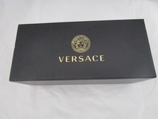 Empty GIFT BLACK Sunglasses/Eyeglass Box CASE ONLY VERSACE