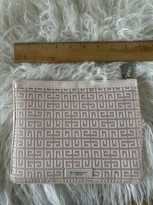 Givenchy Pastel Pink Parfums Makeup Bag Cosmetic Pouch Case