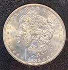 1883-CC Morgan Silver Dollar In OGP And Certificate Of Authenticity