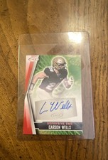 2022 SAGE Low Series - Autographs Carson Wells #A-CW Red (AU, RC)