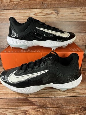 Nike Alpha Huarache Elite 4 Low Baseball Cleats Black Men s Size 11 DJ6521-001