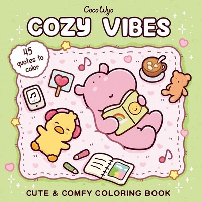 Cozy Vibes: Coloring Book for  and Kids (Cozy Spaces Coloring)